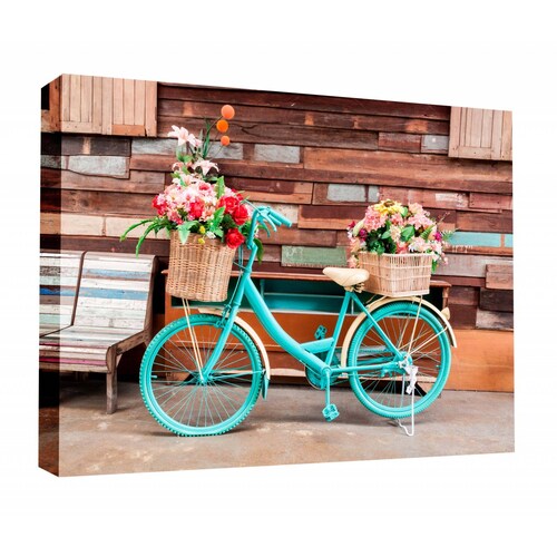 Cuadro Decorativo Canvas Bicicleta antigua  150x100