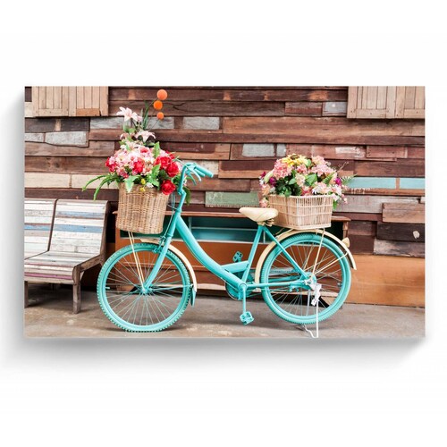 Cuadro Decorativo Canvas Bicicleta antigua  150x100