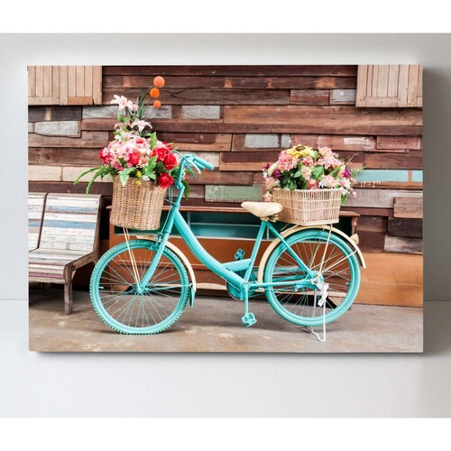 Cuadro Decorativo Canvas Bicicleta antigua  150x100