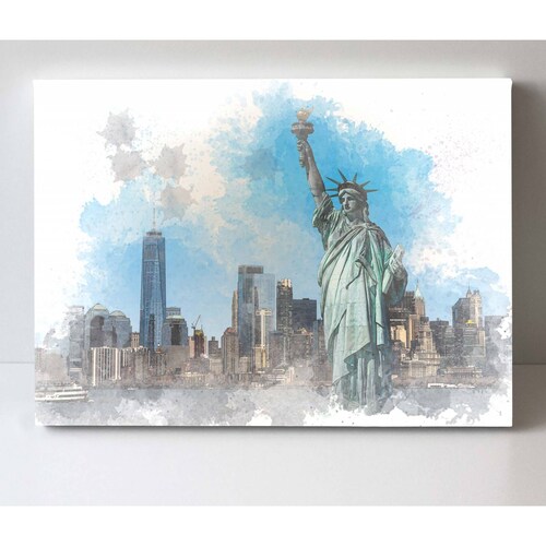 Cuadro Decorativo Canvas Estatua de la Libertad 180x120