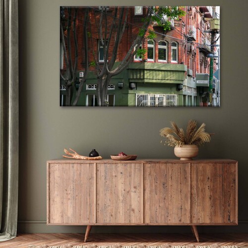 Cuadro Decorativo Canvas Edificio Arte Deco, CDMX 180x120
