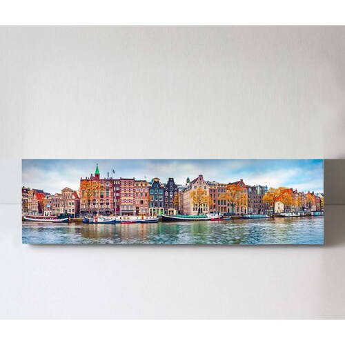 Cuadro Decorativo Canvas Paisaje, Amsterdam 120x60