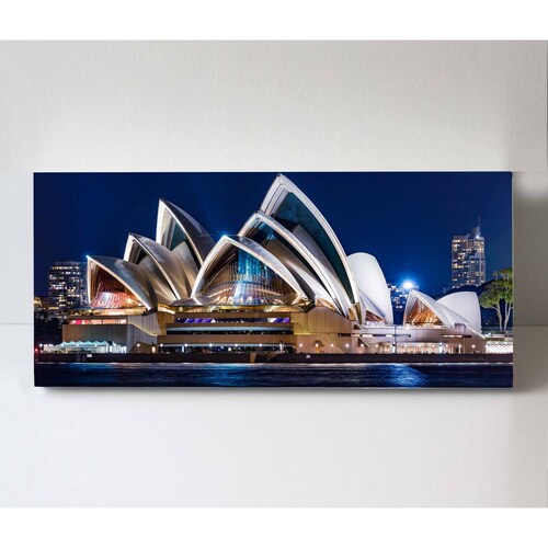 Cuadro Decorativo Canvas Casa de Ópera de Sydney 100x50