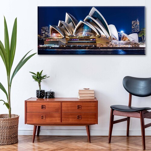 Cuadro Decorativo Canvas Casa de Ópera de Sydney 160x80