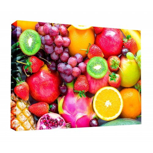 Cuadro Decorativo Canvas Frutas frescas 180x120