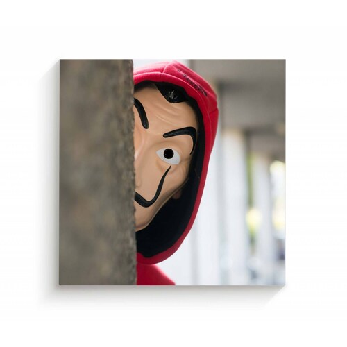 Cuadro Decorativo Canvas "La casa de papel" 50x50