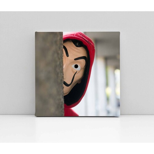 Cuadro Decorativo Canvas "La casa de papel" 50x50
