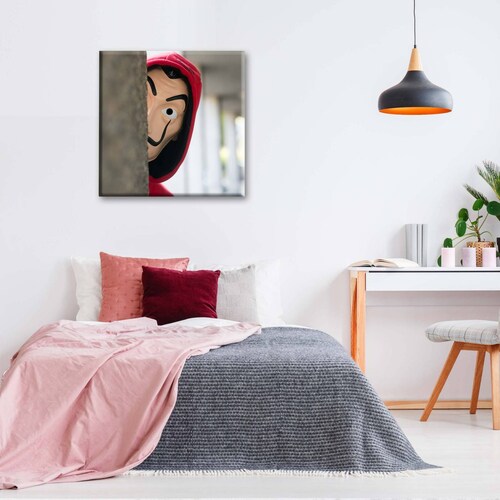 Cuadro Decorativo Canvas "La casa de papel" 50x50
