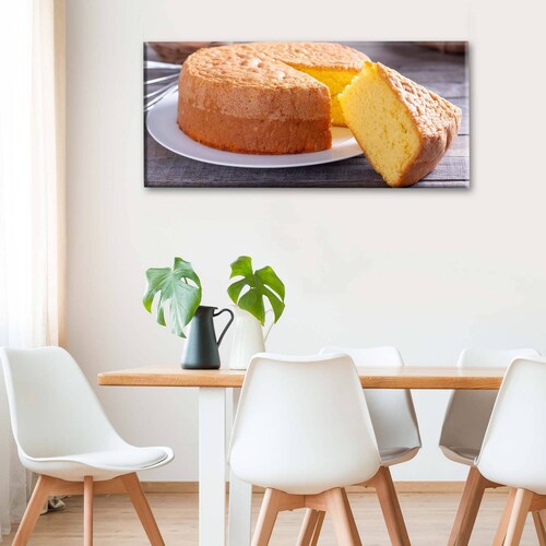 Cuadro Decorativo Canvas Pan casero 90x30