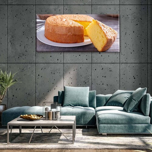 Cuadro Decorativo Canvas Pan casero 90x30