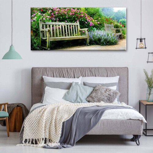 Cuadro Decorativo Canvas Parque inglés 90x30