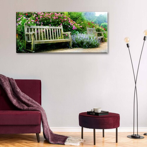 Cuadro Decorativo Canvas Parque inglés 90x30