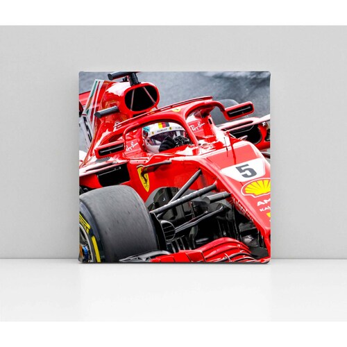Cuadro Decorativo Canvas F1 Ferrari Grand Prix  130x130