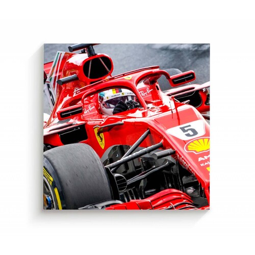 Cuadro Decorativo Canvas F1 Ferrari Grand Prix  70x70