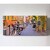 Cuadro Decorativo Canvas Calle colorida, Francia 100x50