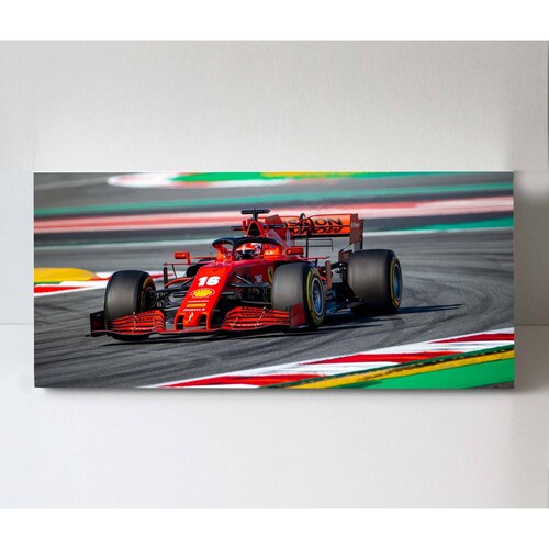 Cuadro Decorativo Canvas Scuderia Ferrari F1 210x70