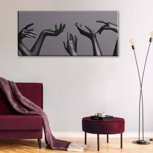 Cuadro Decorativo Canvas Manos femeninas  45x30