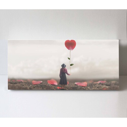 Cuadro Decorativo Canvas Romance y soledad 150x50
