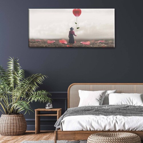 Cuadro Decorativo Canvas Romance y soledad 150x50