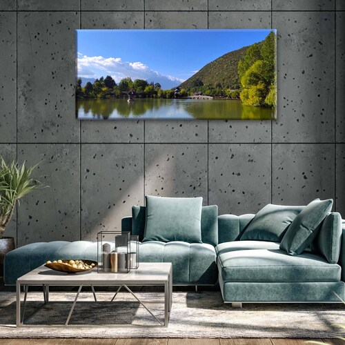 Cuadro Decorativo Canvas Paisaje Yunnan, China 120x60