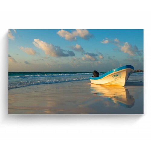 Cuadro Decorativo Canvas amanecer en Tulum 45x30