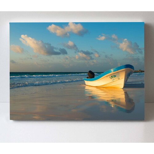 Cuadro Decorativo Canvas amanecer en Tulum 45x30