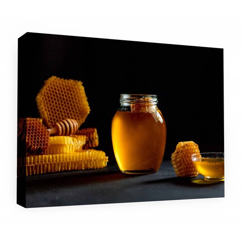 Cuadro Decorativo Canvas Tarro de miel 150x100