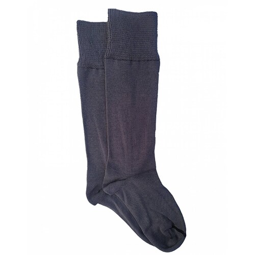 Paquete de 6 calcetines de vestir delgados 100% algodón, ligeros,  transpirables, acanalados