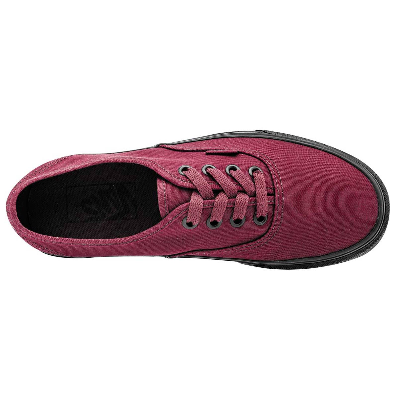 Zapatos vans shop color vino 40