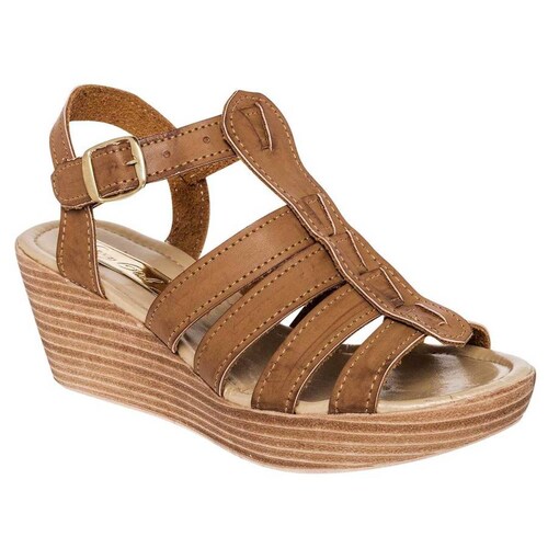 Sandalia Sexy girl Camel 236