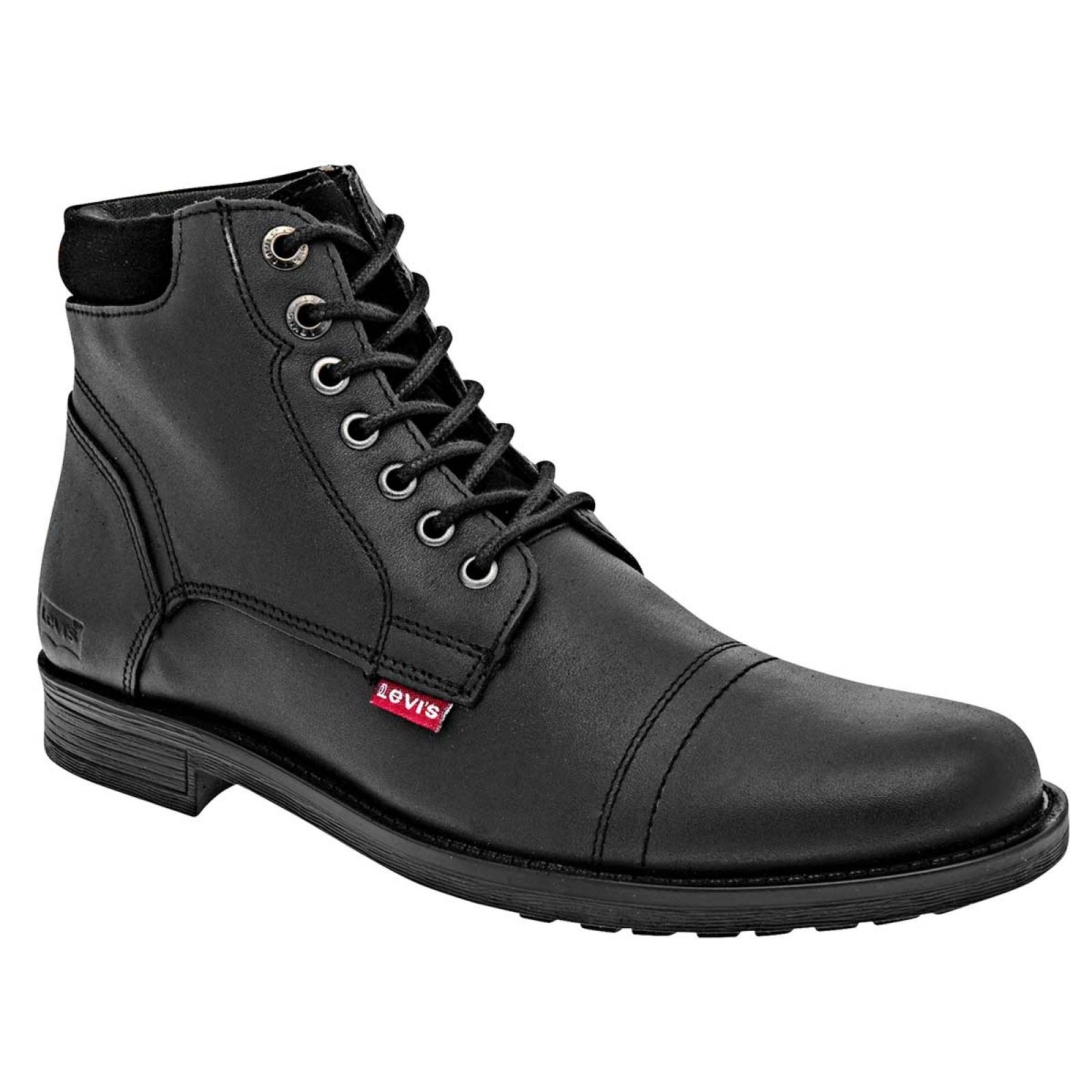Bota y botín levi's negro l229177 - Sears