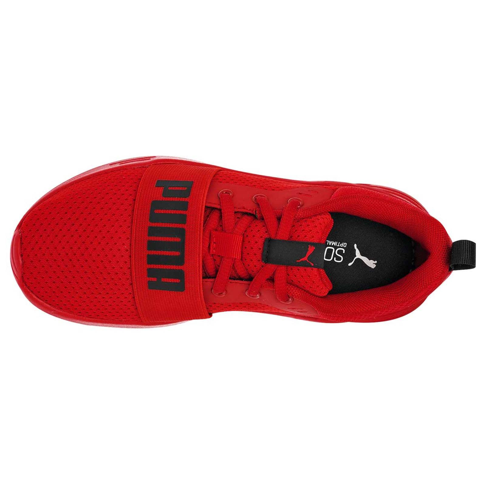 Tenis puma rojo sin clearance agujeta