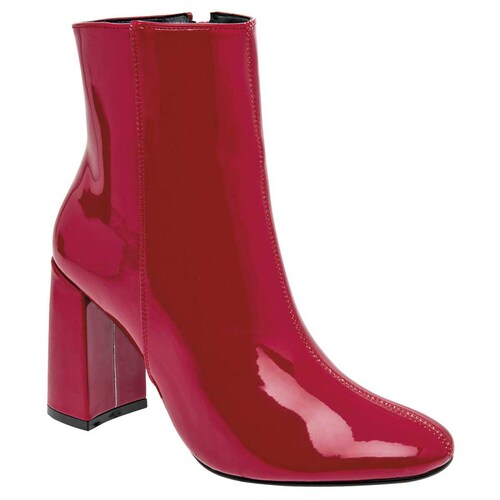 Bota y botin Lady paulina Rojo 10504