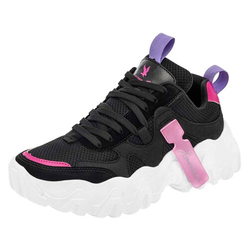 Tenis American fire Negro A62