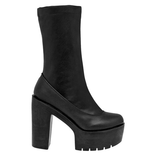 Bota y botin Mary cecy Negro 016