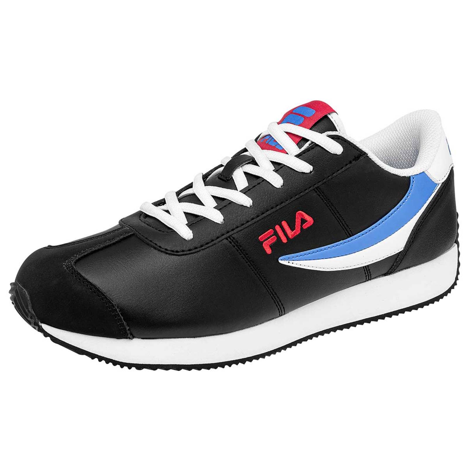 Tenis fila best sale en negro