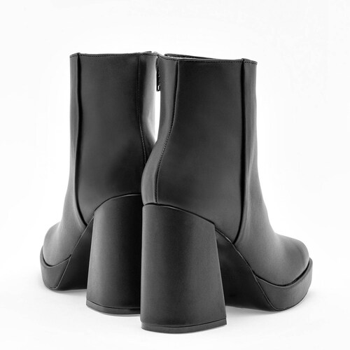 Bota y botin Lady paulina Negro 25501