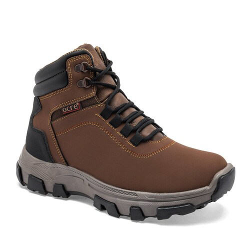 Bota y botin Ocre Cafe 2035