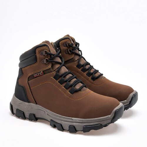 Bota y botin Ocre Cafe 2035