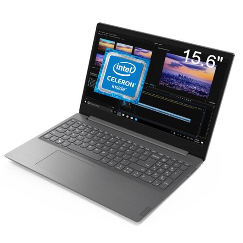 Laptop Lenovo V15 Celeron N4020, Ram 4Gb, 500Gb, Pantalla 15.6 1366x768 W10 Home.