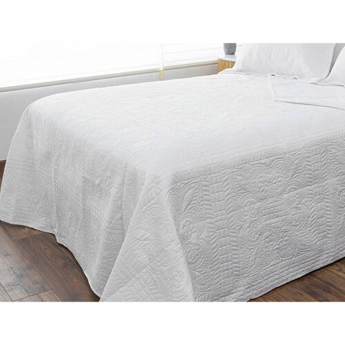 Colcha Gala Blanca King Size.