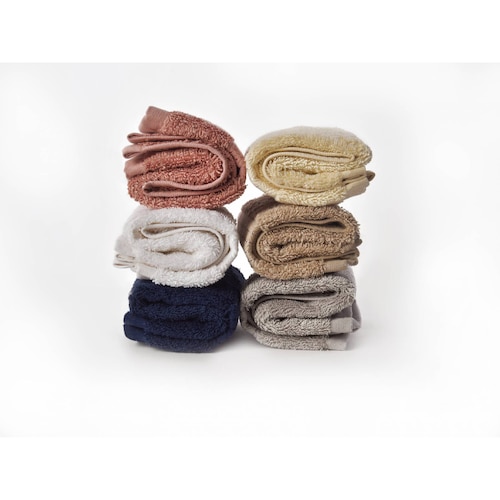 Toalla Facial Set 4 Pzs Gris 100% Algodón 34x34cm Dormireal