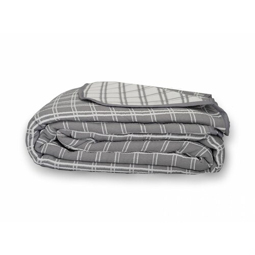 Colcha Emboss de Jacquard Doble vista Matrimonial Dormireal.