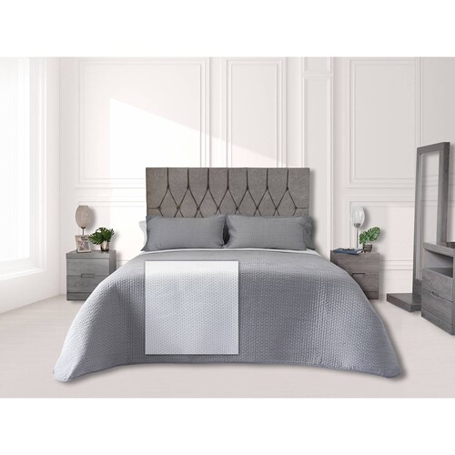 Colcha Ultra de Jacquard Doble vista Matrimonial Dormireal.