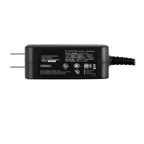 Para Lenovo IdeaPad 320-15ISK  Cargador Adaptador 20v  3.25A  65w Punta 4.0mm x 1.7mm
