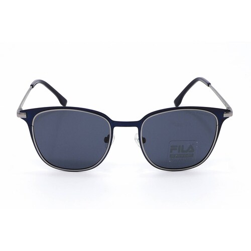 Lentes de sol Fila 9952 Negros con detalle plateado Originales 