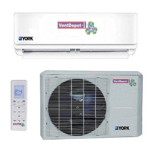 Aire Minisplit Salones de Clase MXIEC-007-3 18000BTU 1,5 Ton R410a FríoCalor con Bomba 220V 1F 60Hz 17,7 SEER cControl Remoto, EcoInverter