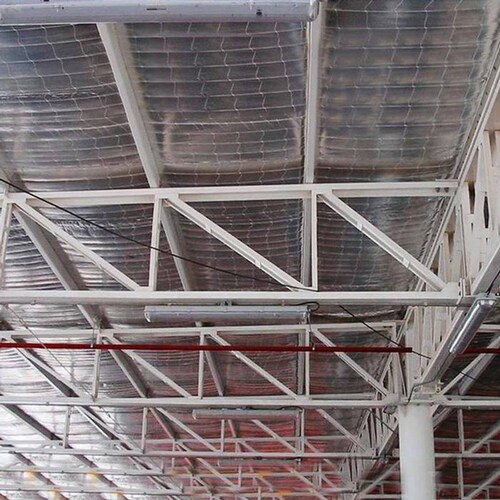 Aislante Termico para Casas, MXFOI-001-22, Inflamabilidad menor 5%, 60mx1.25m, 75m², 2 capas 1 Metalizada, 1 Kraft., AlumFoil