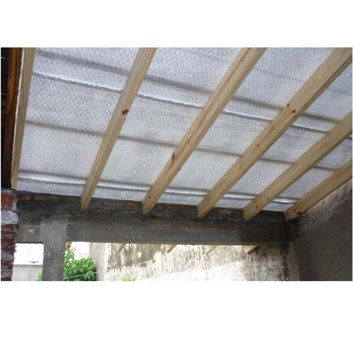 Aislante de Calor tipo Casero, MXFOI-001-28, Inflamabilidad menor 5%, 60mx1.25m, 75m², 2 capas 1 Metalizada, 1 Kraft., AlumFoil