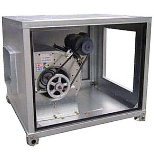 Manejadora de Aire Industrial MXLVB-020 7869m³hr 220440V 3HP 0,63"cda 10,25,1A 1100RPM 66dB Horizontal LouvBox